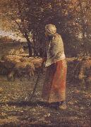 Shepherdess Jean Francois Millet